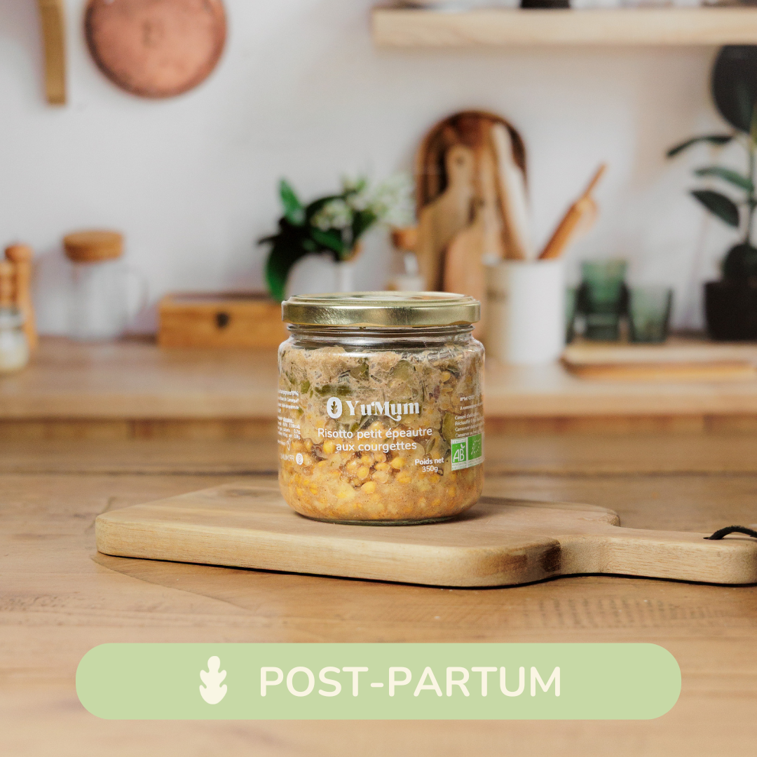 Risotto de petit épeautre et courgettes