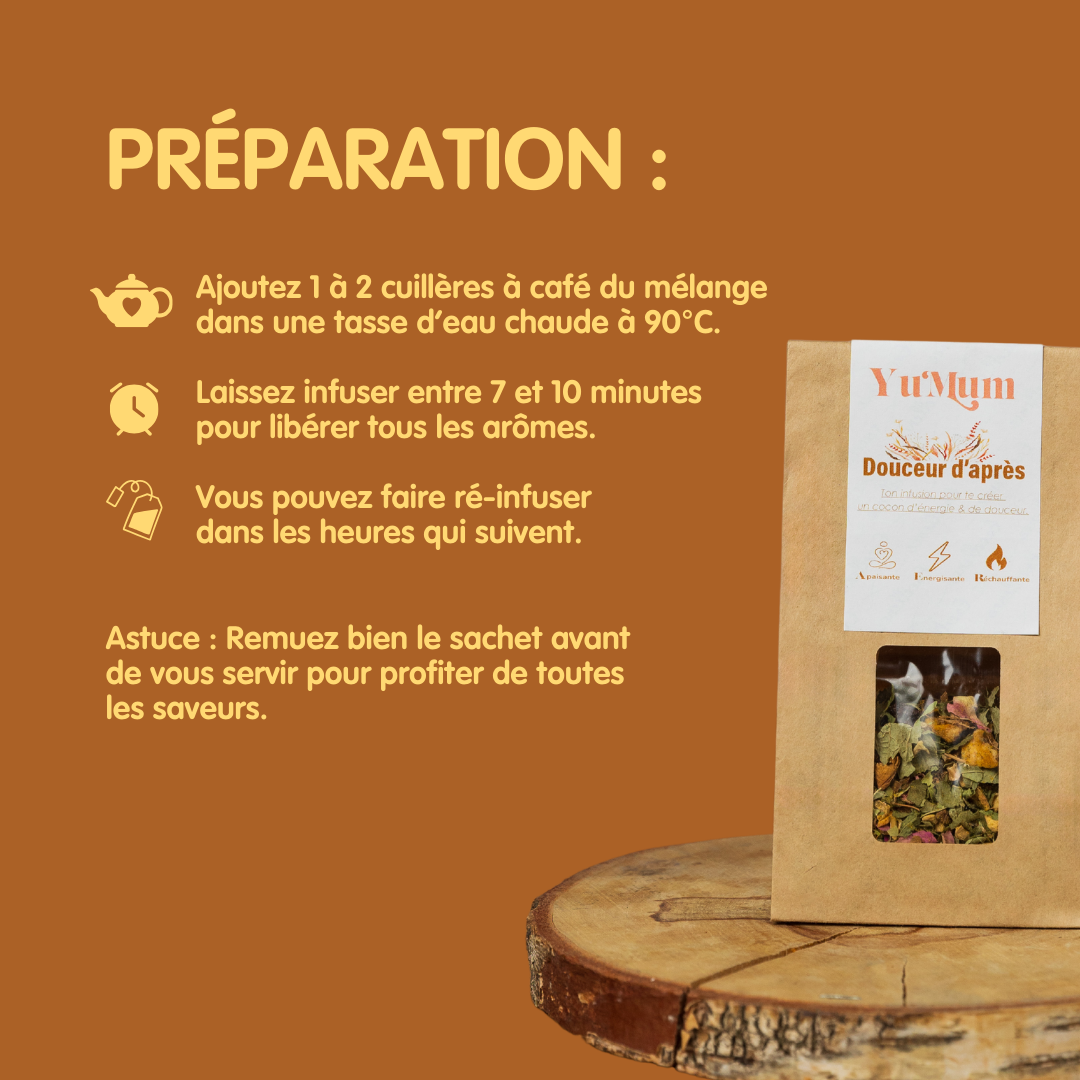 Tisane "Douceur d'après"