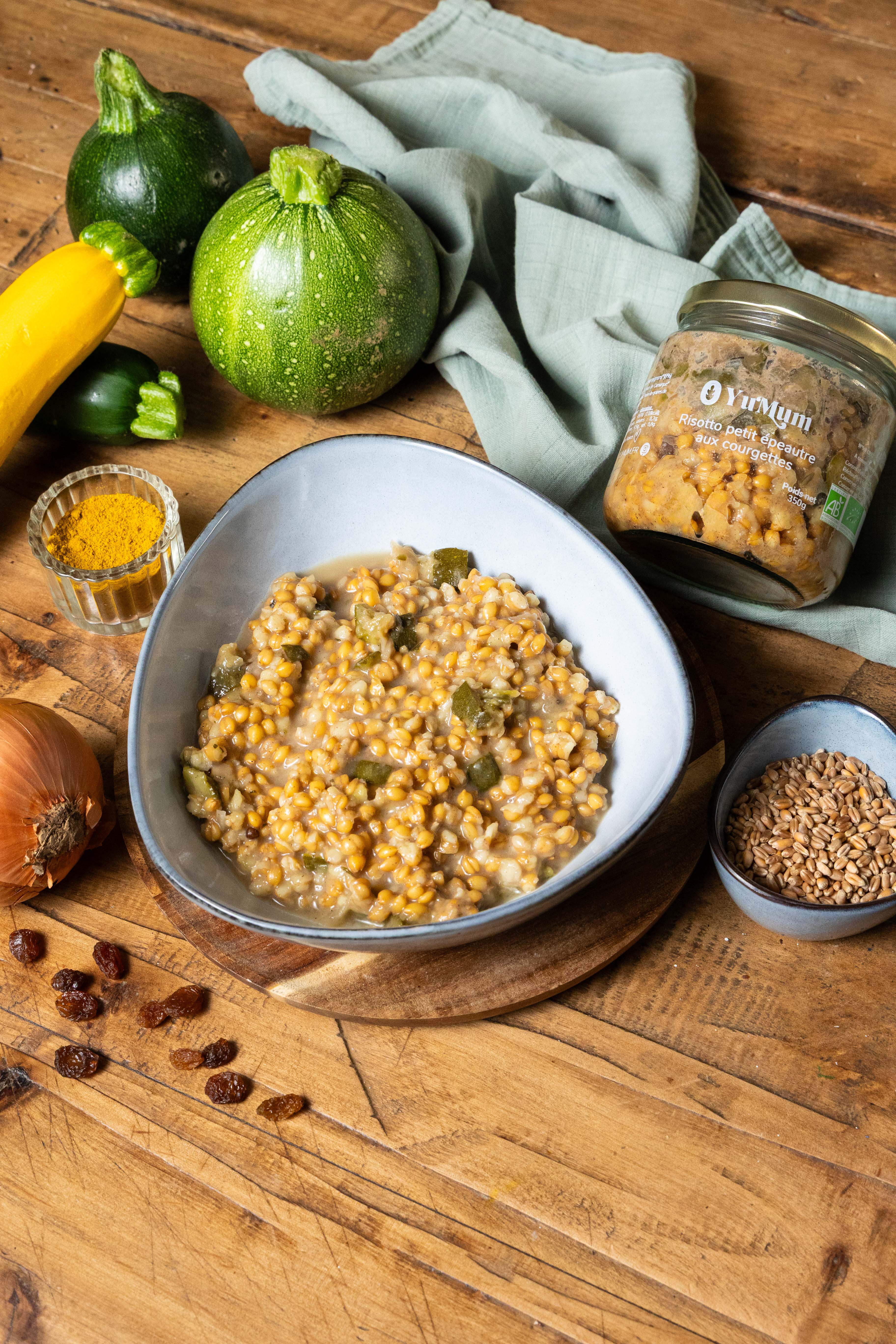 Pack Risotto champ x3 + Risotto courgettes x3