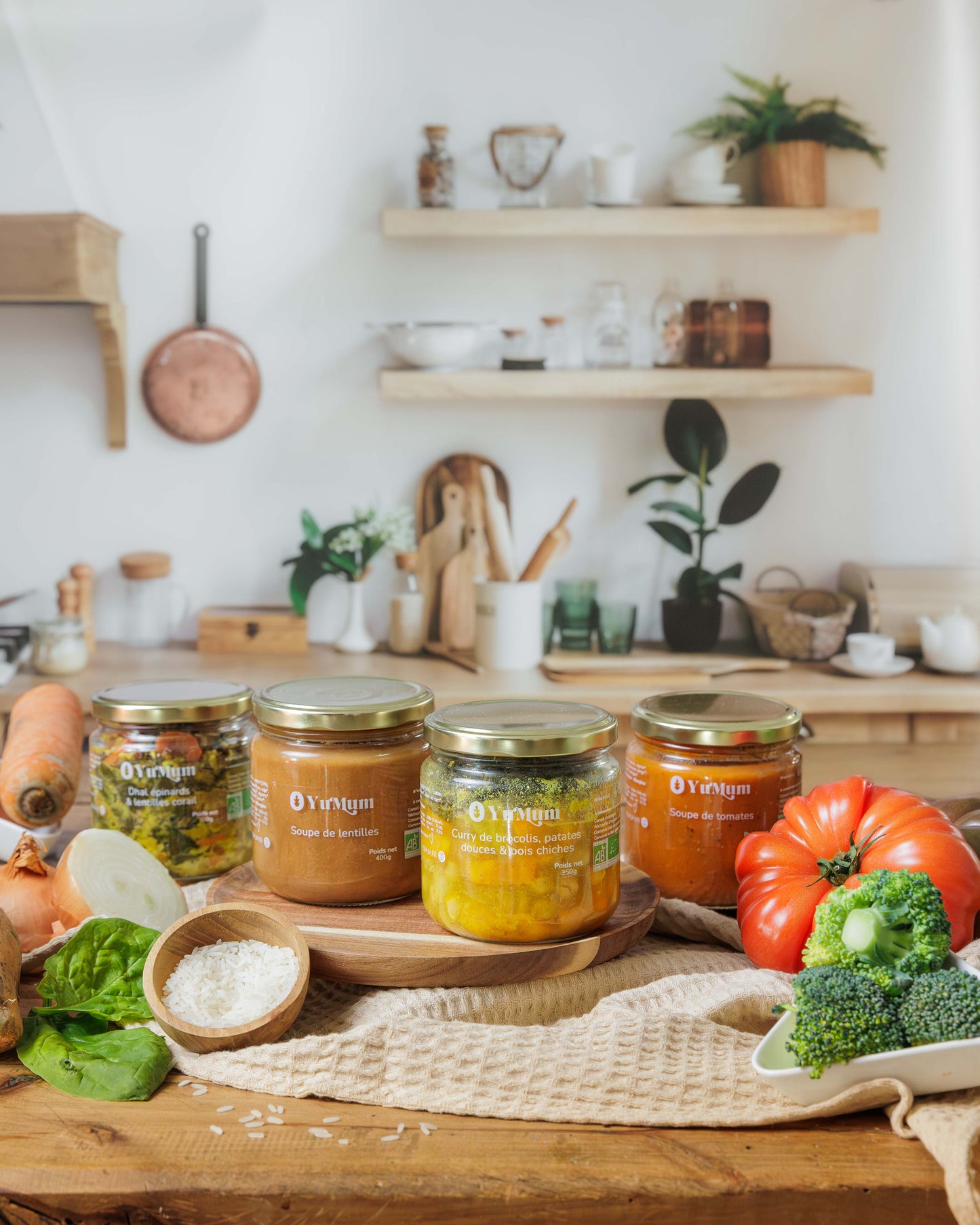 Soupe de tomates et pois chiche