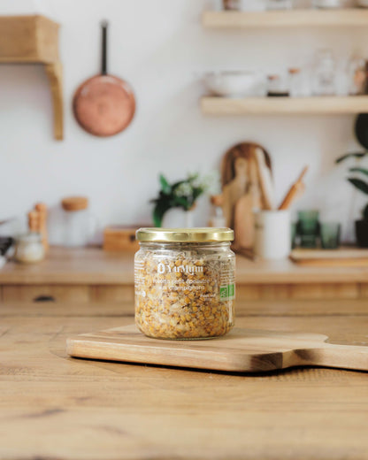 Risotto de petit épeautre et champignons