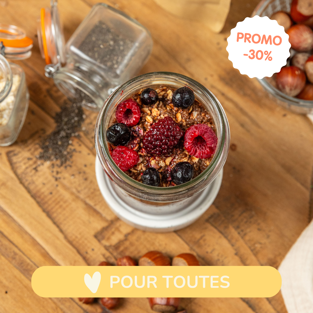 Overnight Porridge Cacao & Noisette