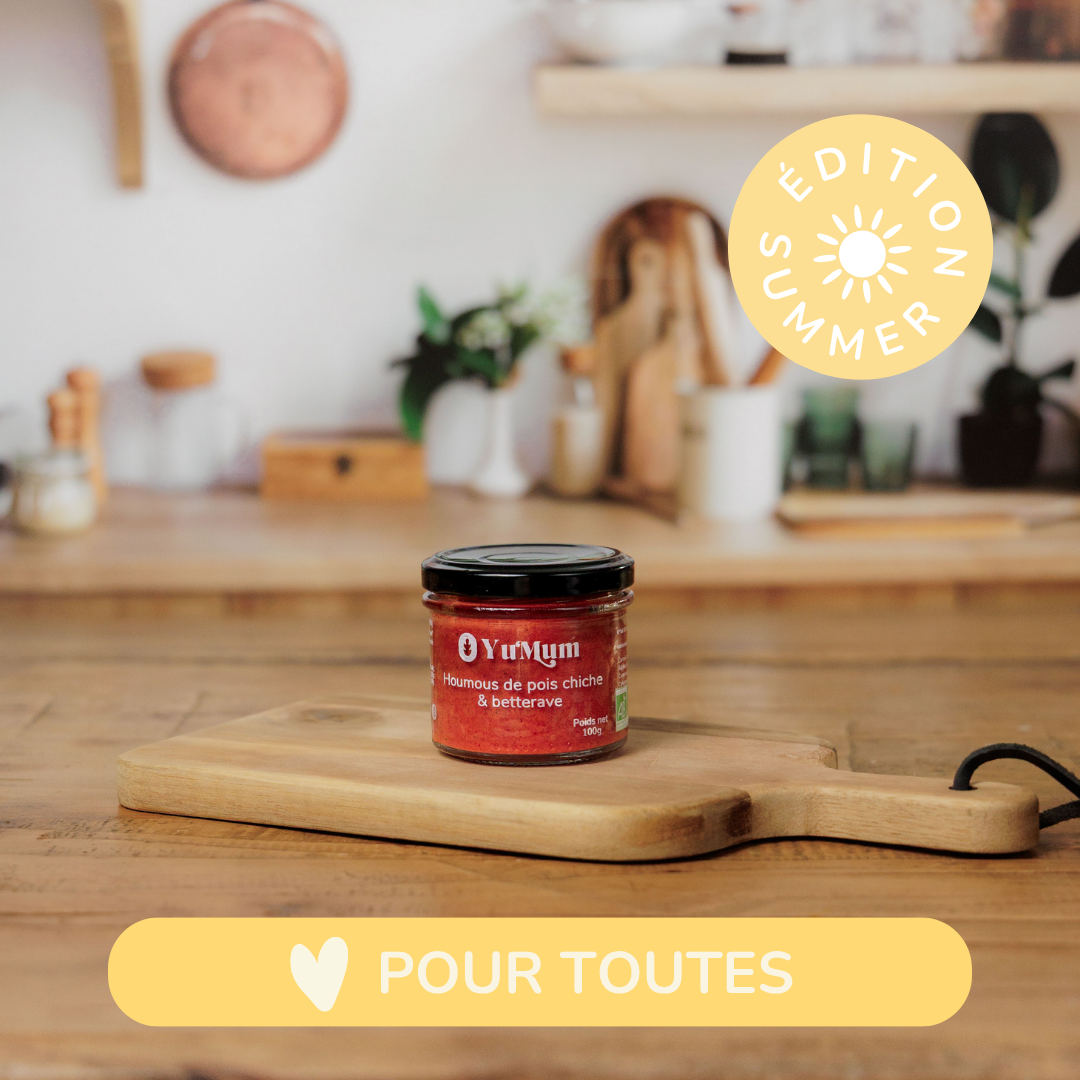 Les tartinables - Betterave, pois chiches & chèvre