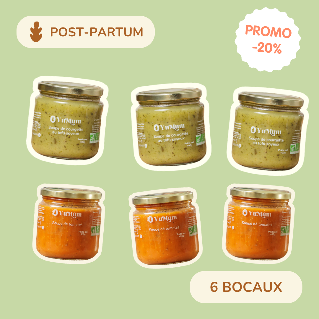 Pack soupe tomates x3 + soupe courgettes x3