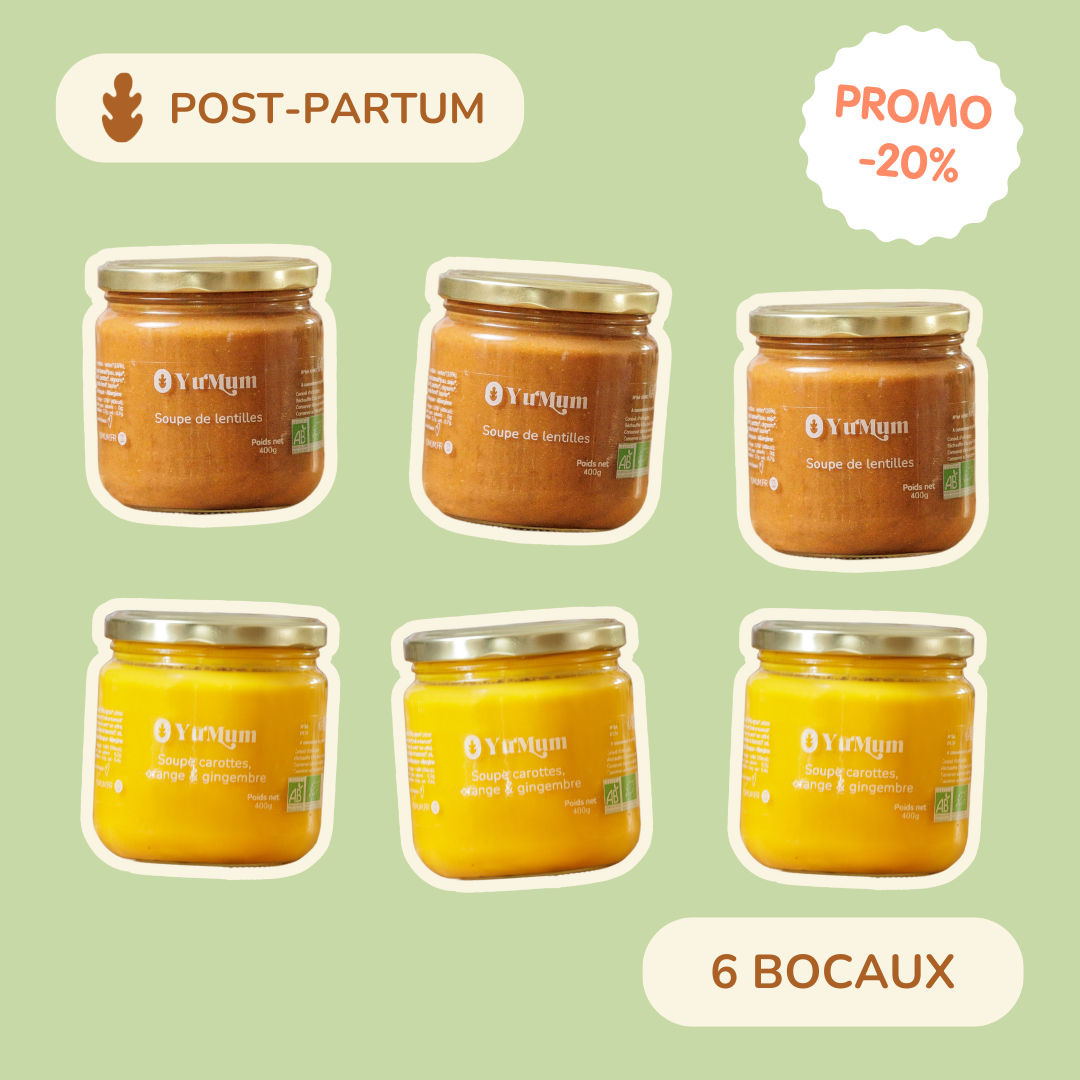 Pack soupe COG x3 + soupe lentilles x3